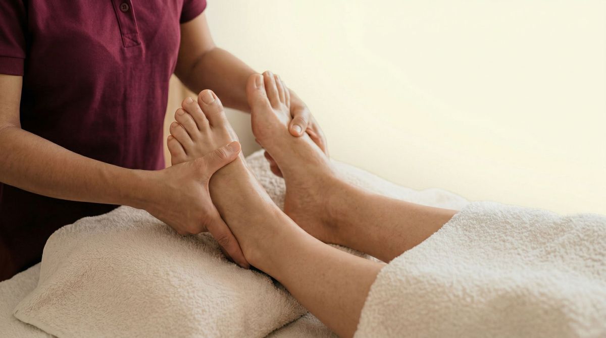 Fußreflexzonenmassage